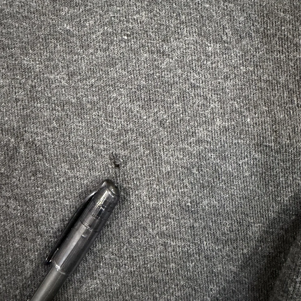 Polo Ralph Lauren Estate Rib 1/4 Zip Sweater XXL Dark Gray Flesh Pony Pullover - Picture 4 of 9